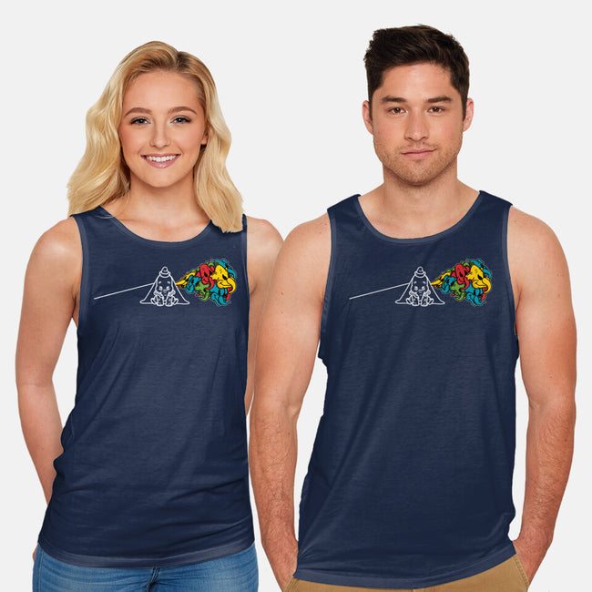Elephant Cover-Unisex-Basic-Tank-Raffiti