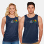 Elephant Cover-Unisex-Basic-Tank-Raffiti