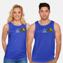 Elephant Cover-Unisex-Basic-Tank-Raffiti