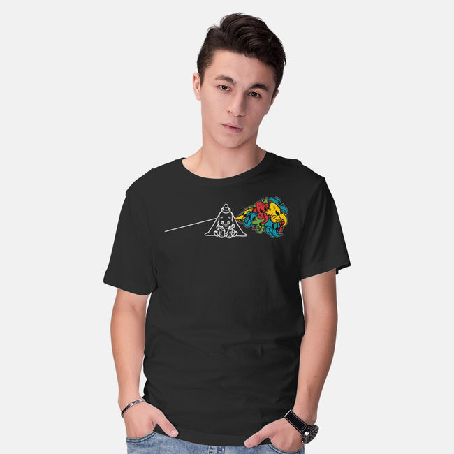 Elephant Cover-Mens-Basic-Tee-Raffiti