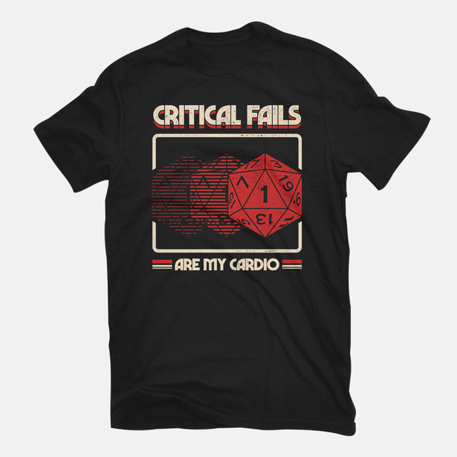 Critical Fails Are My Cardio-Mens-Premium-Tee-sachpica