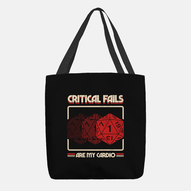 Critical Fails Are My Cardio-None-Basic Tote-Bag-sachpica