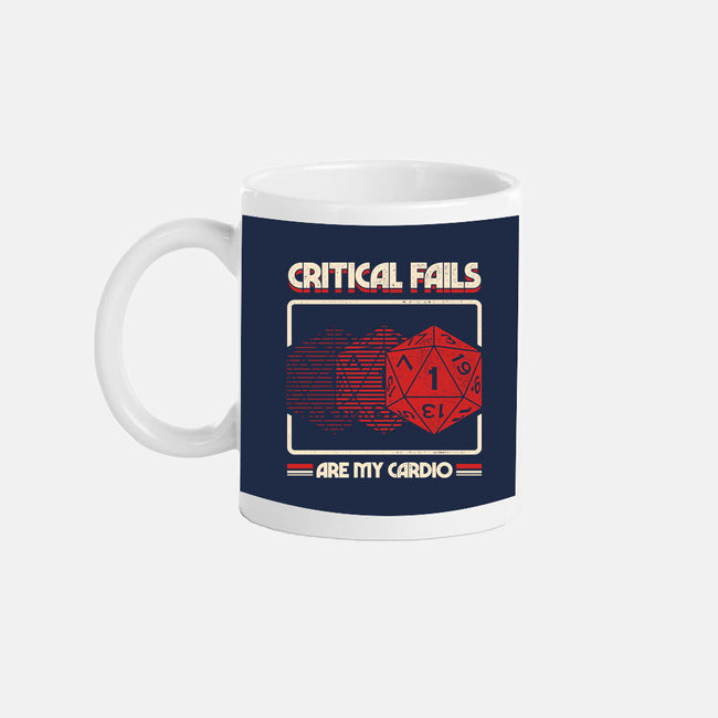 Critical Fails Are My Cardio-None-Mug-Drinkware-sachpica