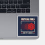 Critical Fails Are My Cardio-None-Glossy-Sticker-sachpica