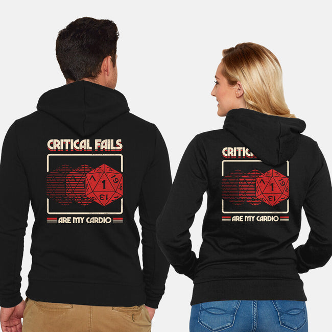 Critical Fails Are My Cardio-Unisex-Zip-Up-Sweatshirt-sachpica