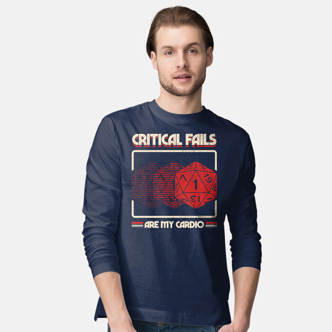 Critical Fails Are My Cardio-Mens-Long Sleeved-Tee-sachpica