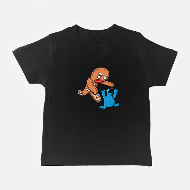 Kaiju Bread Man-Baby-Basic-Tee-naomori