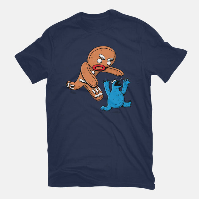 Kaiju Bread Man-Mens-Basic-Tee-naomori