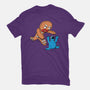 Kaiju Bread Man-Womens-Fitted-Tee-naomori