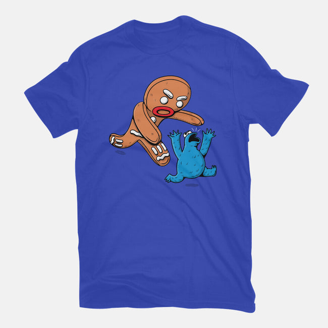 Kaiju Bread Man-Womens-Basic-Tee-naomori