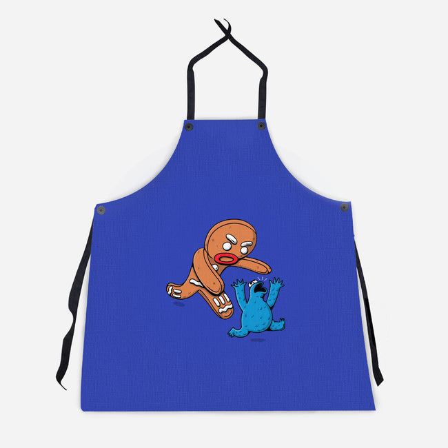 Kaiju Bread Man-Unisex-Kitchen-Apron-naomori