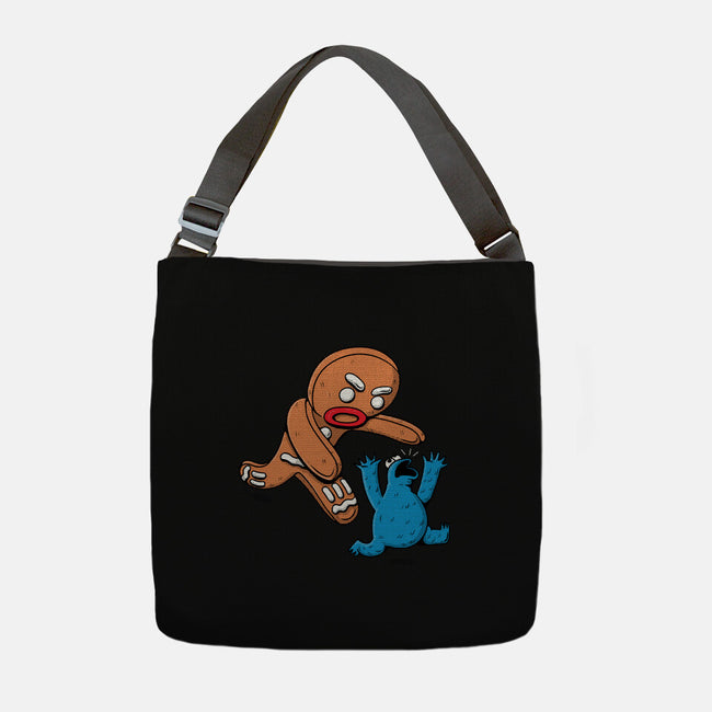 Kaiju Bread Man-None-Adjustable Tote-Bag-naomori