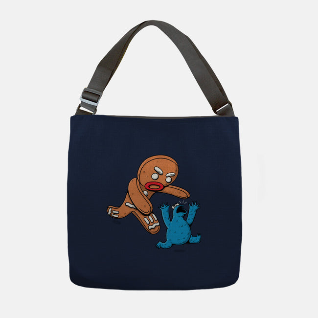 Kaiju Bread Man-None-Adjustable Tote-Bag-naomori