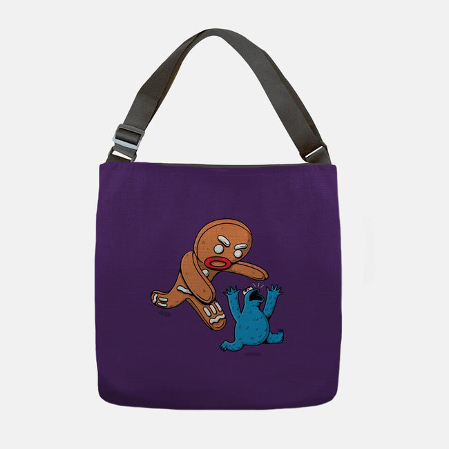 Kaiju Bread Man-None-Adjustable Tote-Bag-naomori
