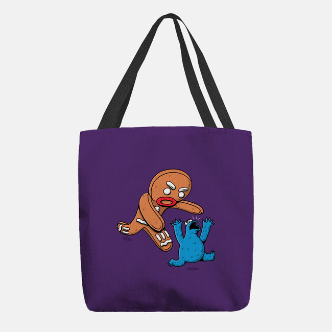 Kaiju Bread Man-None-Basic Tote-Bag-naomori