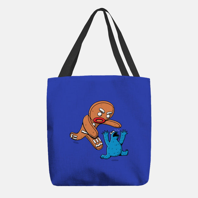 Kaiju Bread Man-None-Basic Tote-Bag-naomori