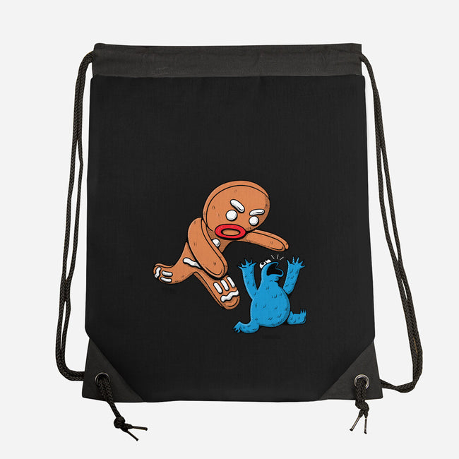 Kaiju Bread Man-None-Drawstring-Bag-naomori