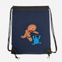 Kaiju Bread Man-None-Drawstring-Bag-naomori