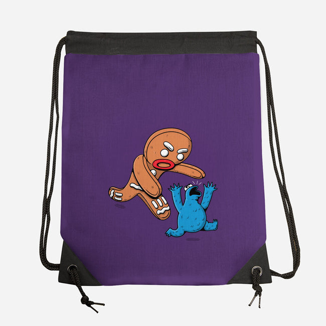 Kaiju Bread Man-None-Drawstring-Bag-naomori