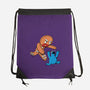 Kaiju Bread Man-None-Drawstring-Bag-naomori
