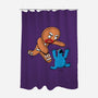 Kaiju Bread Man-None-Polyester-Shower Curtain-naomori