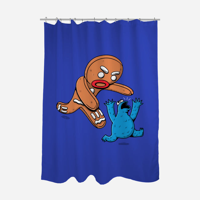 Kaiju Bread Man-None-Polyester-Shower Curtain-naomori