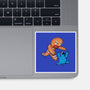 Kaiju Bread Man-None-Glossy-Sticker-naomori