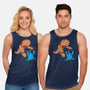 Kaiju Bread Man-Unisex-Basic-Tank-naomori