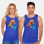 Kaiju Bread Man-Unisex-Basic-Tank-naomori