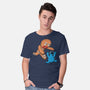Kaiju Bread Man-Mens-Basic-Tee-naomori