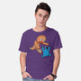 Kaiju Bread Man-Mens-Basic-Tee-naomori