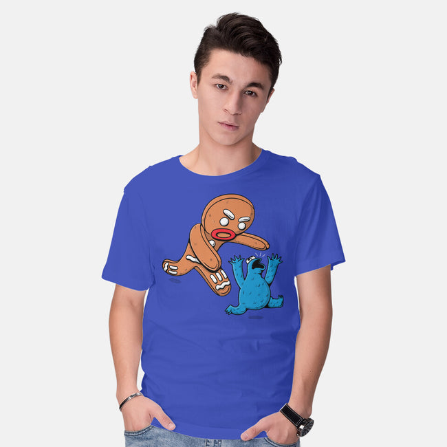 Kaiju Bread Man-Mens-Basic-Tee-naomori