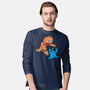 Kaiju Bread Man-Mens-Long Sleeved-Tee-naomori