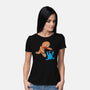 Kaiju Bread Man-Womens-Basic-Tee-naomori