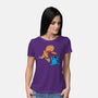 Kaiju Bread Man-Womens-Basic-Tee-naomori