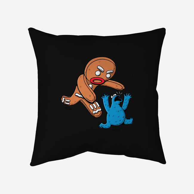 Kaiju Bread Man-None-Removable Cover w Insert-Throw Pillow-naomori