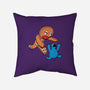 Kaiju Bread Man-None-Removable Cover w Insert-Throw Pillow-naomori