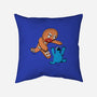 Kaiju Bread Man-None-Removable Cover w Insert-Throw Pillow-naomori