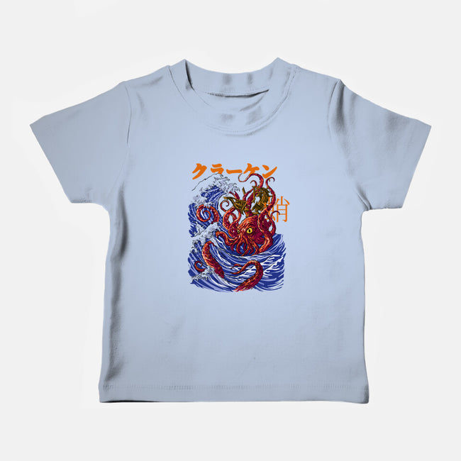 Kanagawa Kraken-Baby-Basic-Tee-fanfabio