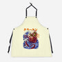 Kanagawa Kraken-Unisex-Kitchen-Apron-fanfabio