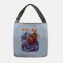 Kanagawa Kraken-None-Adjustable Tote-Bag-fanfabio
