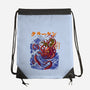 Kanagawa Kraken-None-Drawstring-Bag-fanfabio
