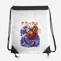 Kanagawa Kraken-None-Drawstring-Bag-fanfabio