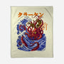 Kanagawa Kraken-None-Fleece-Blanket-fanfabio
