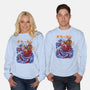 Kanagawa Kraken-Unisex-Crew Neck-Sweatshirt-fanfabio
