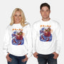 Kanagawa Kraken-Unisex-Crew Neck-Sweatshirt-fanfabio