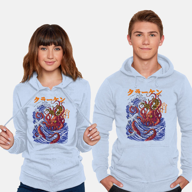 Kanagawa Kraken-Unisex-Pullover-Sweatshirt-fanfabio