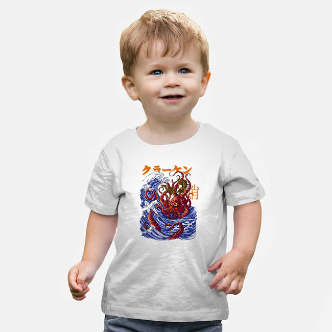 Kanagawa Kraken-Baby-Basic-Tee-fanfabio
