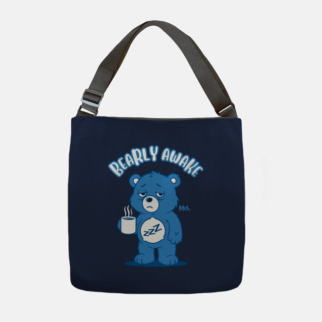 Sleepy Bear-None-Adjustable Tote-Bag-Tronyx79