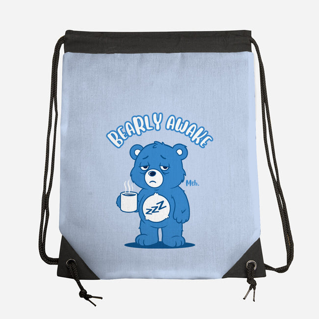 Sleepy Bear-None-Drawstring-Bag-Tronyx79